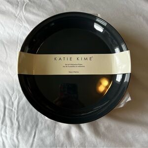 Katie Kime Navy Melamine Plate Set